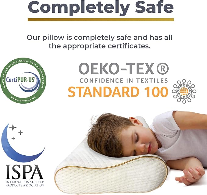 Royal Therapy Travel Memory Foam Pillow 2-Pack, Neck Pillow Bamboo Adjustable - Image 7