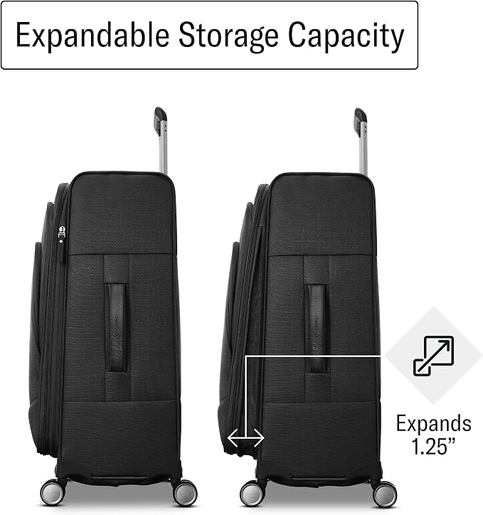 Samsonite UpLIFT Lightweight Medium Checked Softside Luggage - Image 8