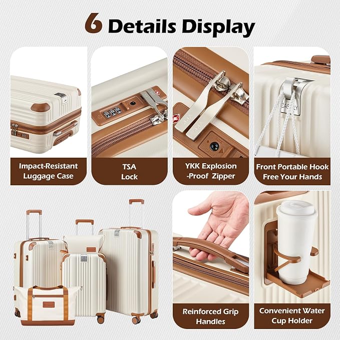 Luggage Set 3 Piece Luggage - Image 5