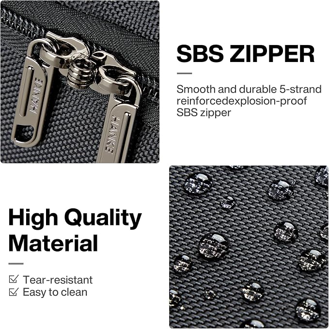 Hanke Large Expandable checked Luggage Suitcases - Image 6