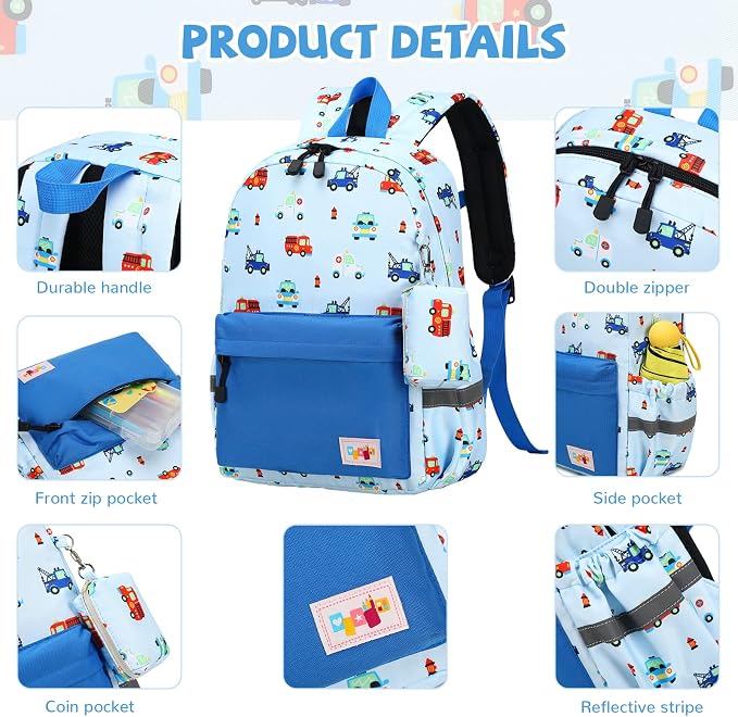 mygreen Toddler Backpack, Kids Backpack - Image 5