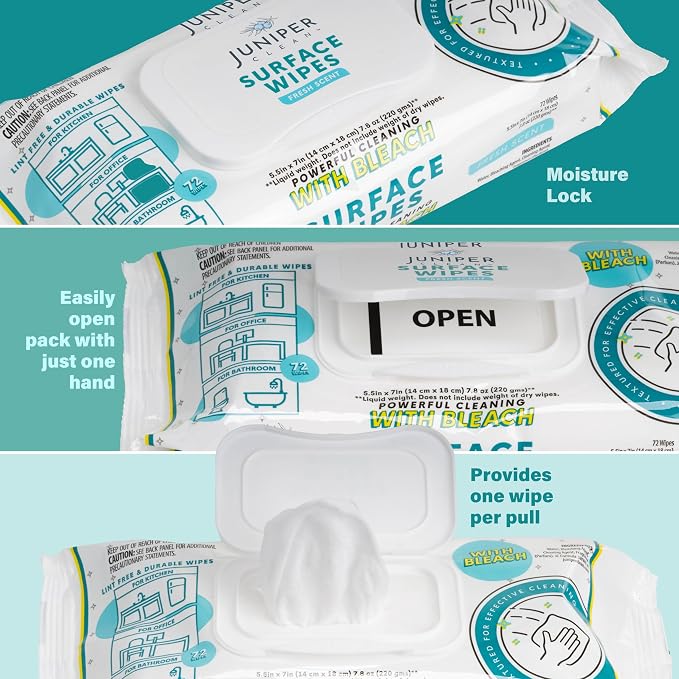 24 Pack Surface Cleaning Wipes - Image 4