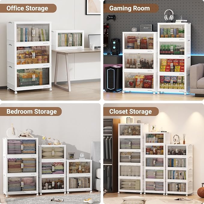 BROVIEW 240Qt Stackable Storage Bins - Image 9