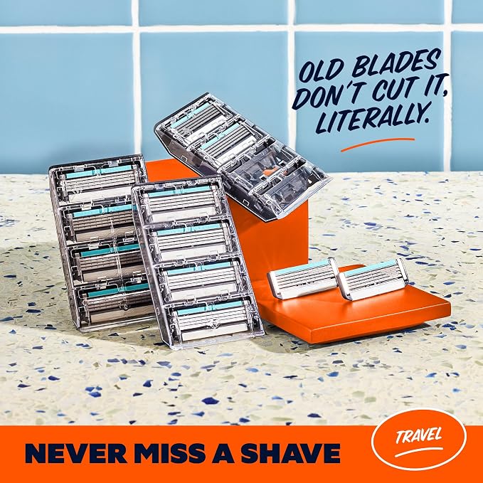 Dollar Shave Club | Travel Shave Set | 4 Swift Rinse Refill Cartridges - Image 6