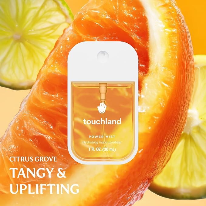 Touchland Power Mist Hydrating Hand Sanitizer Spray, JUICY 5 Set, 1 FL. OZ. - Image 7