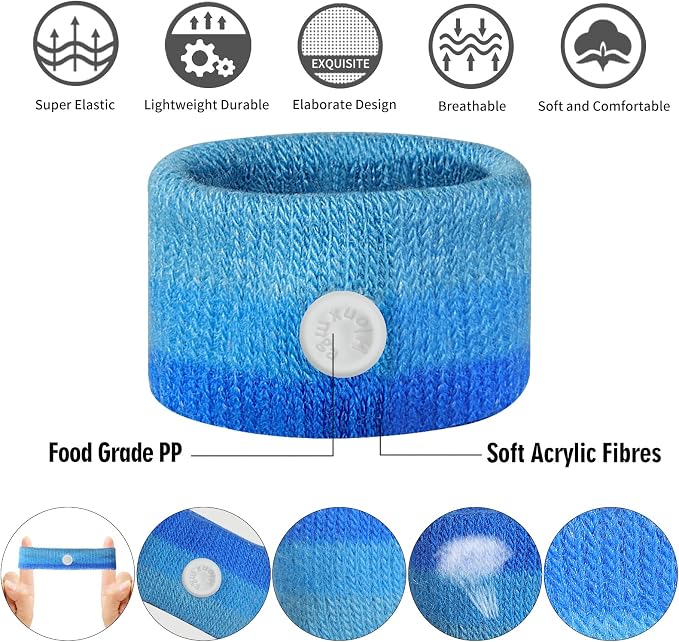 Motion Sickness bands/Acupressure Nausea Wristband - Image 2