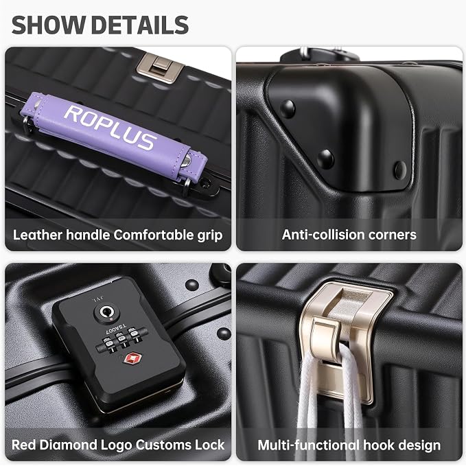 Aluminium Frame Checked-Luggage - Image 5