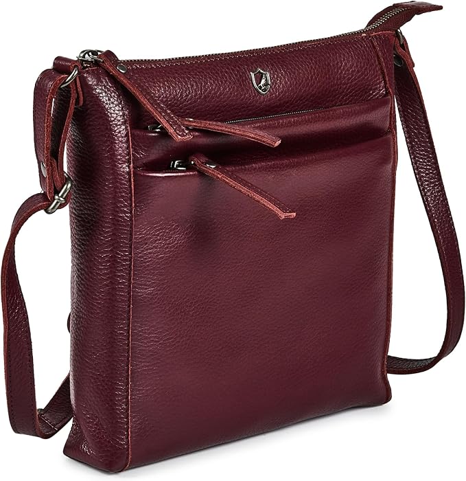 Small Soft Genuine Leather Crossbody Purse Women’s Sling Crossover Shoulder by Cochoa