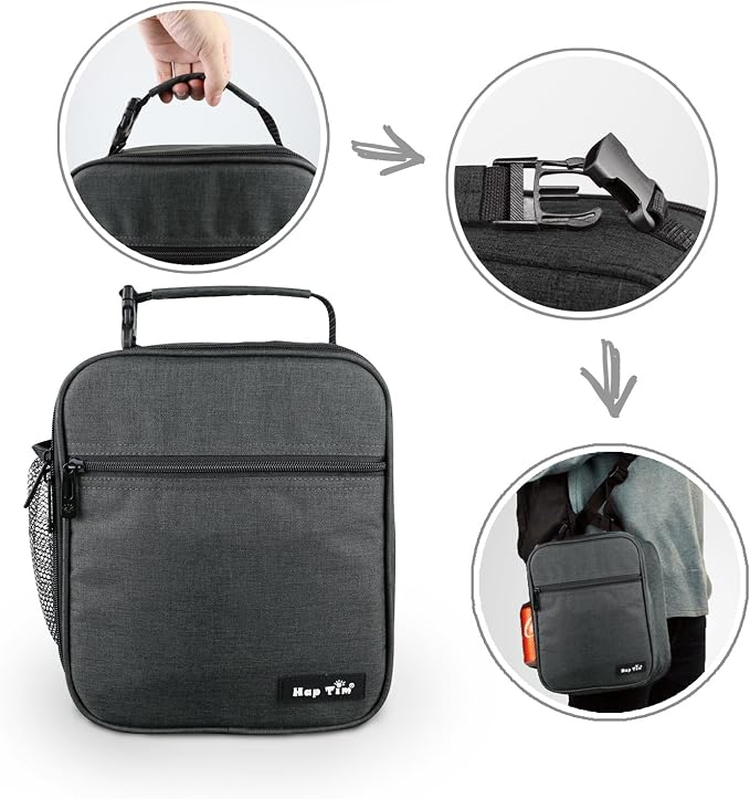 Hap Tim Insulated Lunch Box for Men, Reusable Lunch Bag for Women, Spacious - Image 3