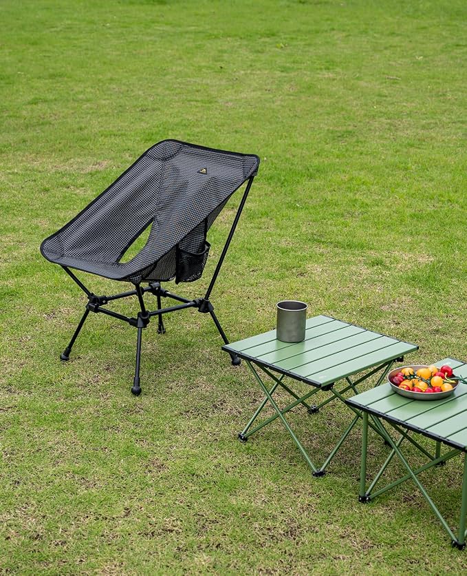 iClimb Ultralight Compact Camping Folding Beach Chair - Image 7
