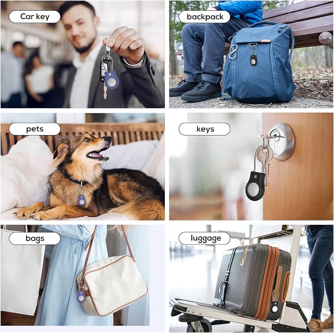 Air tag Holder, Air Tags Keychain - Image 5