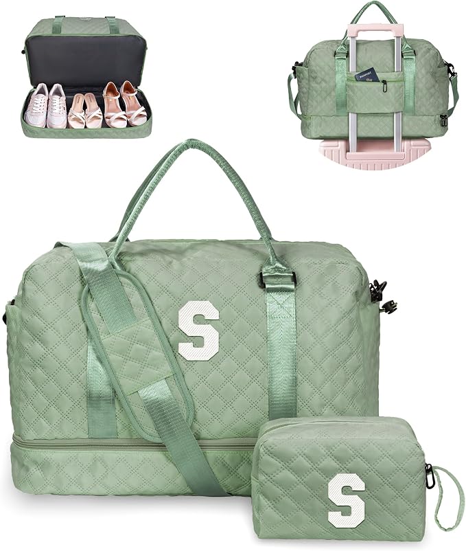 Personalized Travel Gifts for Women-Initial Travel Bag by Vogewood