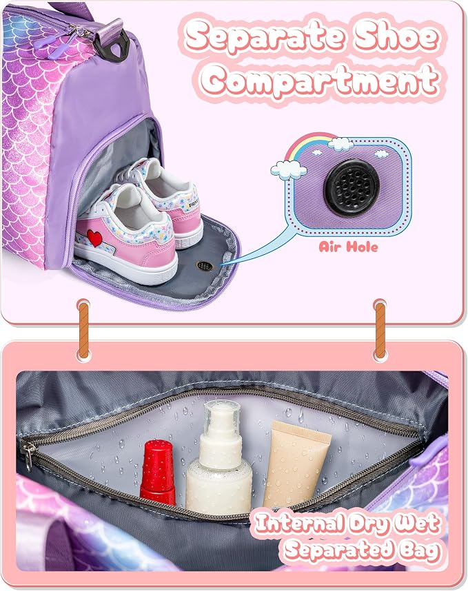 Birthday Gift for Granddaughter-Girl Gym Bag - Image 7