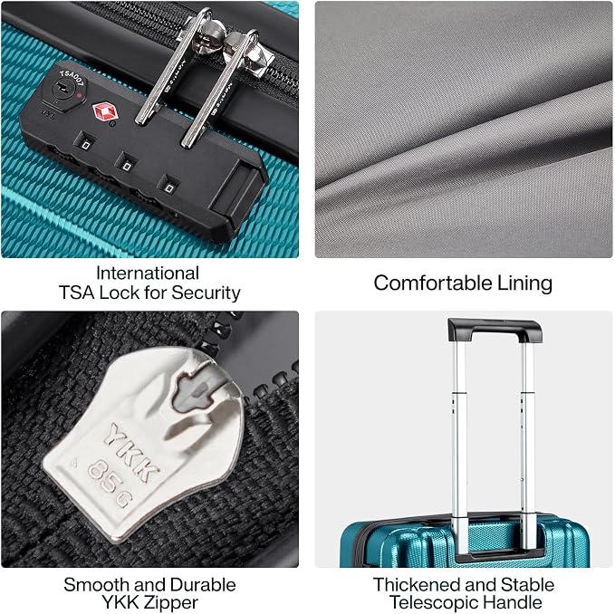 Hanke Luggage Sets 2 piece Carry On Luggage - Image 8
