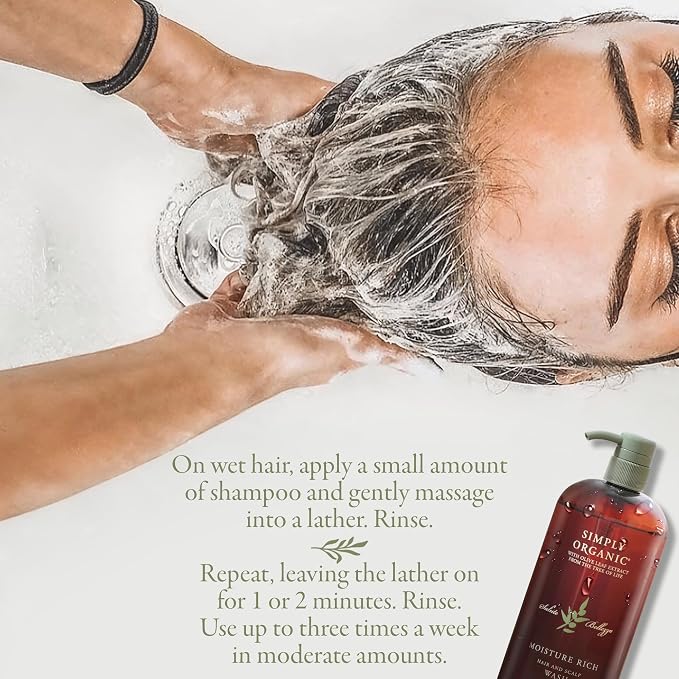 SIMPLY ORGANIC Hair Detox Clarifying Shampoo Scalp Wash, Made in Italy - Image 6
