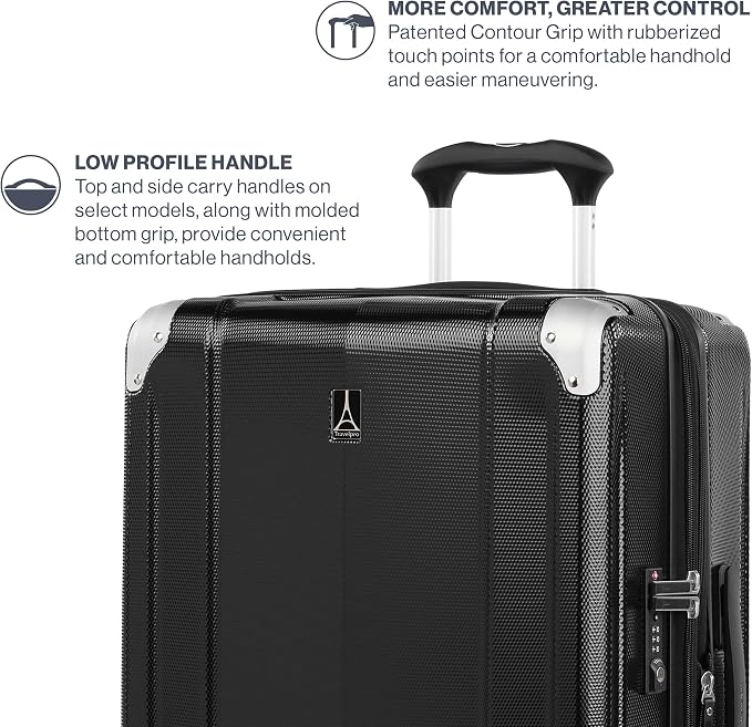 Travelpro Pathways 3 Hardside Expandable Luggage, 8 Spinner Wheels, Lightweight - Image 3