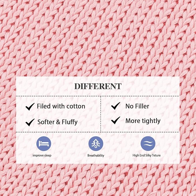 L'AGRATY Knitted Weighted Blanket - Image 4