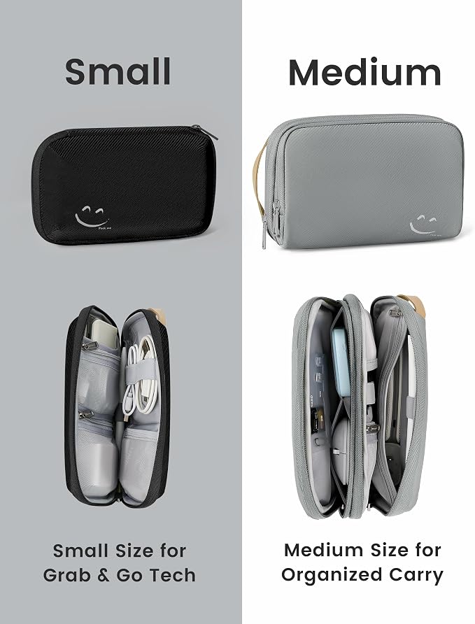 Travelkin Travel Cord Organizer, Electronic Organizer Travel Case, Cable - Image 8