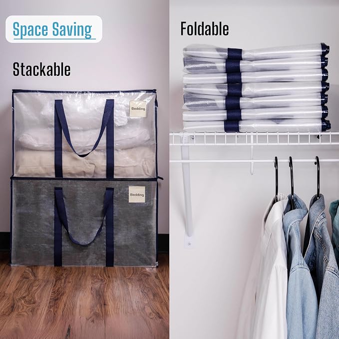 VENO 10 Pack Moving Bags, Heavy Duty, Moving Boxes Alternative, Packing Storage - Image 6