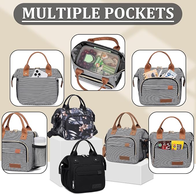 Small Lunch Bag Lightweight Insulated Lunch Box - Image 4