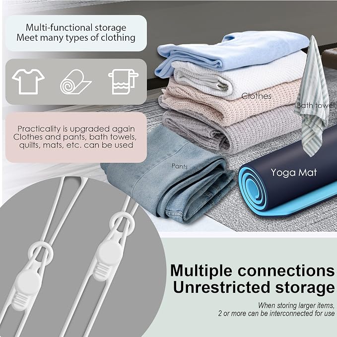 Nearockle Silicone Cable Ties Cord Organizer - Image 5