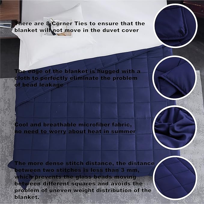 L'AGRATY Weighted Blanket - Image 4