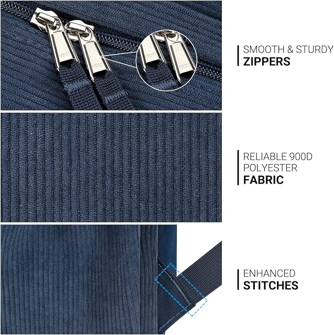 ZORFIN 26L Backpack for College, and Travel: Corduroy Bookbag - Image 6