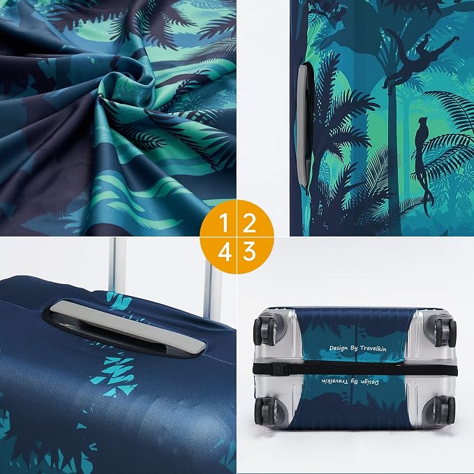 Travelkin Luggage Cover Washable Suitcase Cover Suitcase Protector Anti-scratch - Image 8