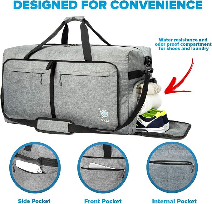 Bago Big XXL Foldable Duffel Bags - Image 5