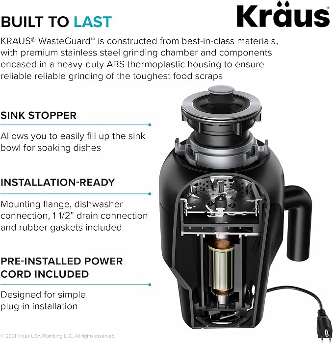 KRAUS Standart PRO™ 23-inch 16 Gauge Undermount Single Bowl Stainless Steel - Image 11