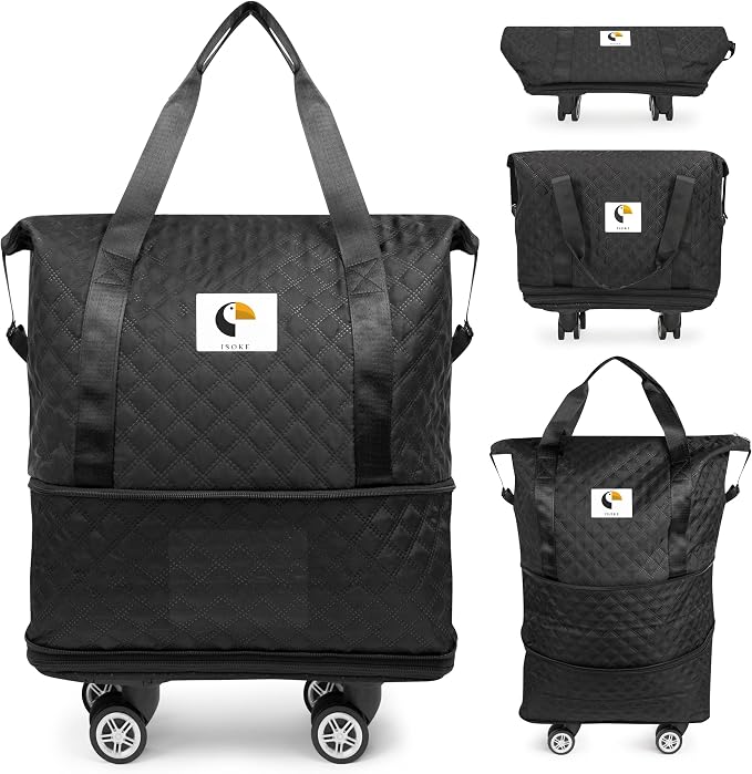 ISOKE Foldable Travel Duffel Bag - Image 8