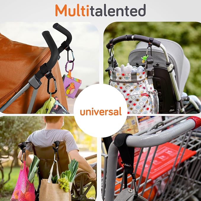 Baby Uma Baby Stroller Hooks for Bags - Image 6
