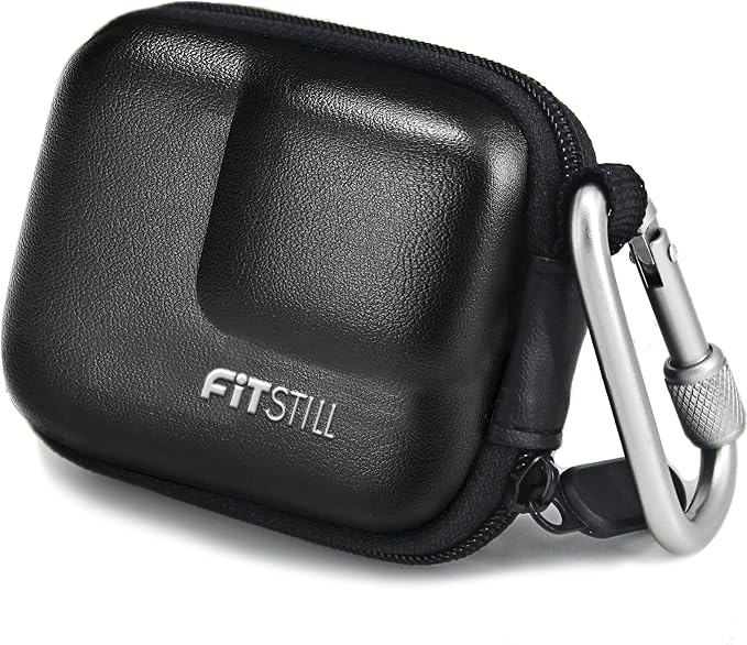 FiTSTILL Black PU Mini Carrying Case by FitdesignkeepitFitStill