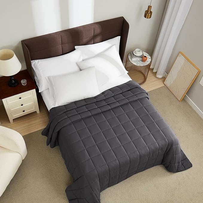 Weighted Blanket King Size Cooling Breathable Heavy Blanket Microfiber Material - Image 2