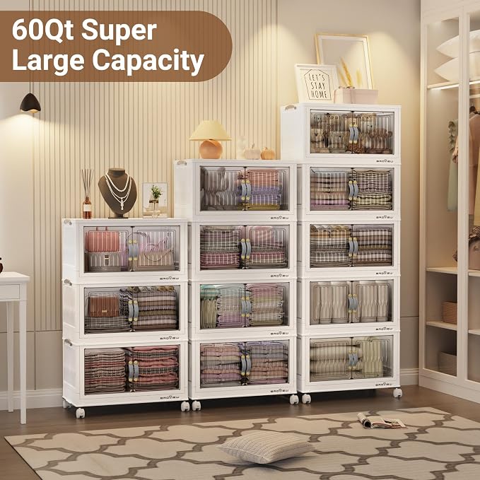 BROVIEW 300Qt Stackable Storage Bins - Image 7