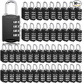Sadnyy 60 Pcs 4 Digit Combination Locks Combination Padlock Luggage Number by Sadnyy