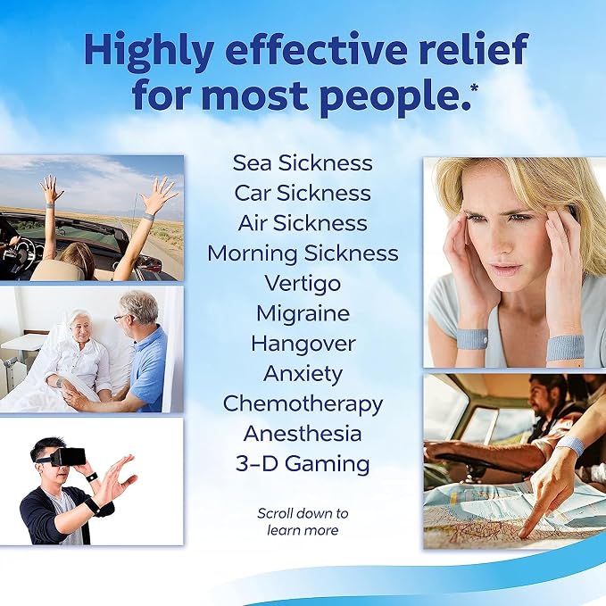 Sea-Band Anti-Nausea Acupressure Wristband - Image 6