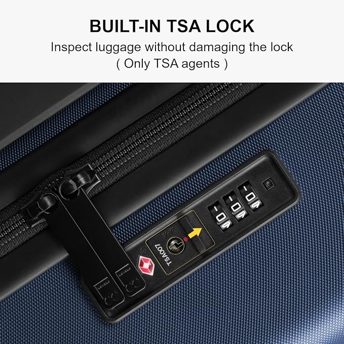 LEVEL8 Carry on Luggage Airline Approved, Carry-on Suitcases - Image 7