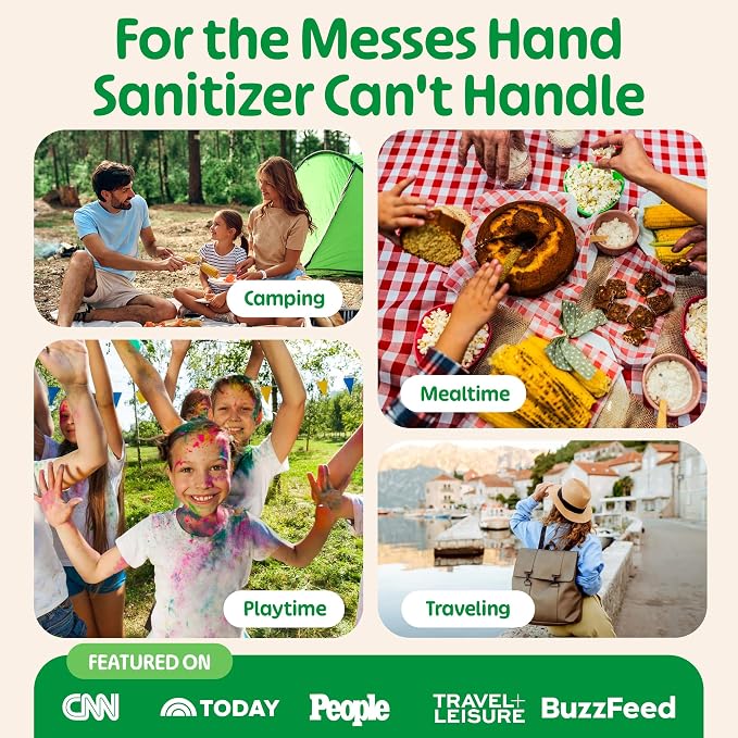 Fomin Mini Hand Sanitizer Wipes 8 Pack - Image 3