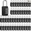 Chumia 16 Pack 3 Digit Combination Lock Small Combo Locks Waterproof Luggage by Chumia
