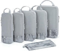 BAGSMART 6 Set /4 Set/2 Set Compression Packing Cubes by BAGSMART