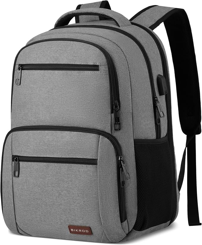 BIKROD Backpack for Men, TSA Travel Backpack, College Backpacks Water Resistant by PRISTINEBAGUS