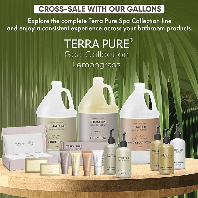 Terra Pure Spa Collection 1 Liter Shampoo Refill Bag - Image 7