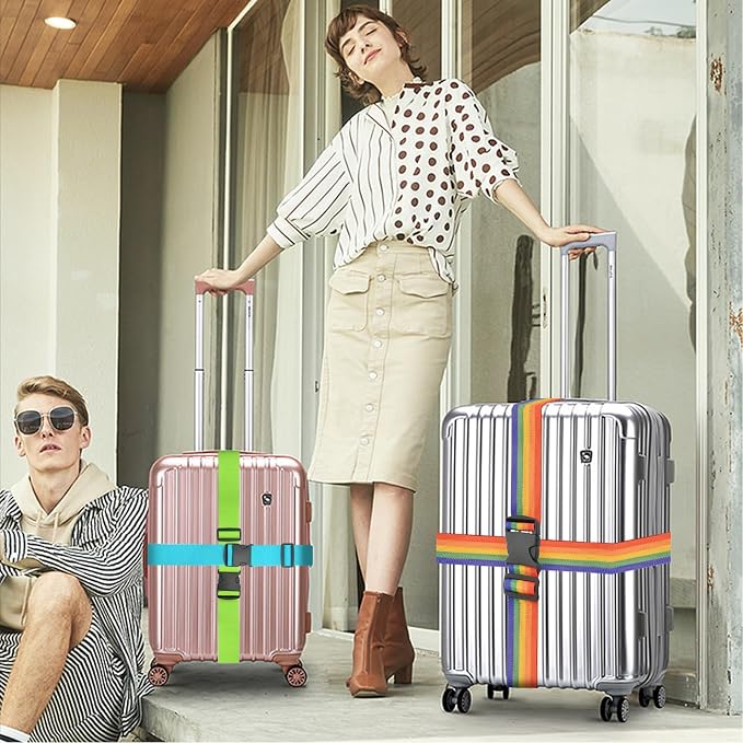 BILIONE Luggage Straps, TSA Approved Add a Bag Premium Accessory - Image 6
