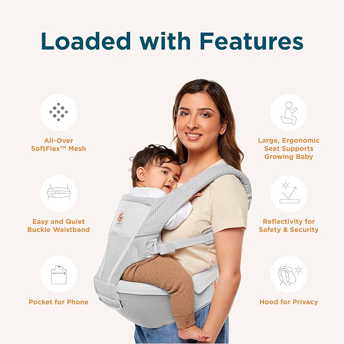 Ergobaby Alta 2-in1 Hip Seat and Carrier - Image 5