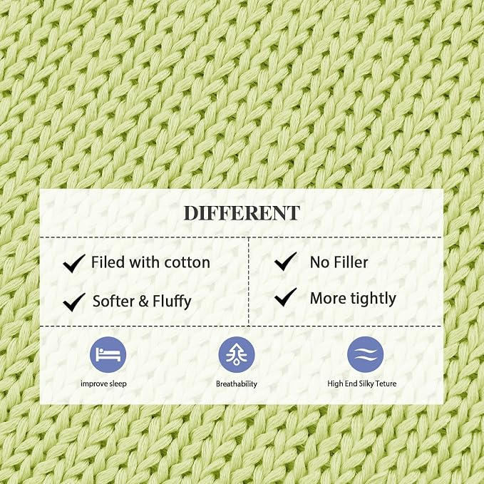 L'AGRATY Knitted Weighted Blanket - Image 4
