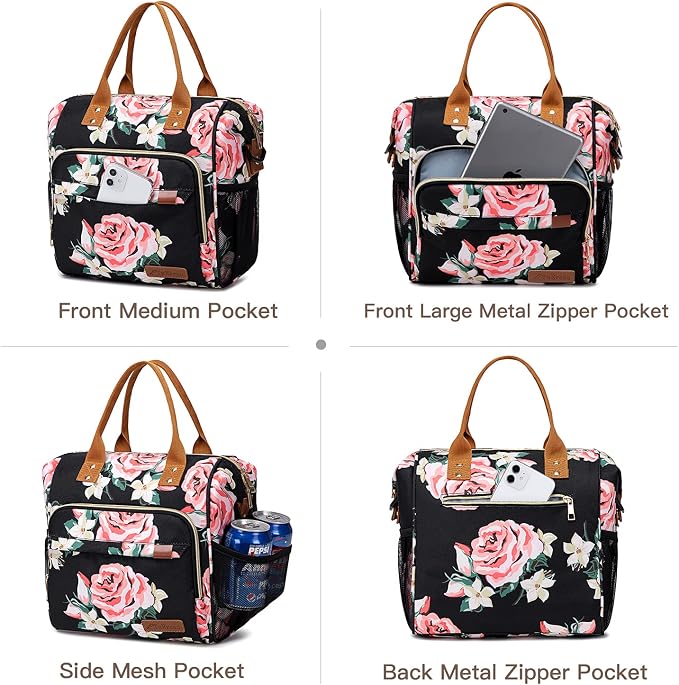 TuErCao Lunch Box for Women Adult Insulated Lunch Bag for Female Teacher Nurse - Image 8