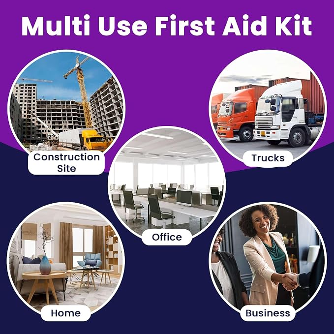 20 Person OSHA Compliant First Aid Kit - Image 6