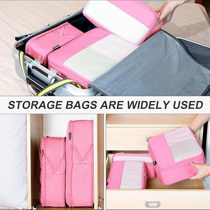 6 Set Compression Packing Cubes - Image 7