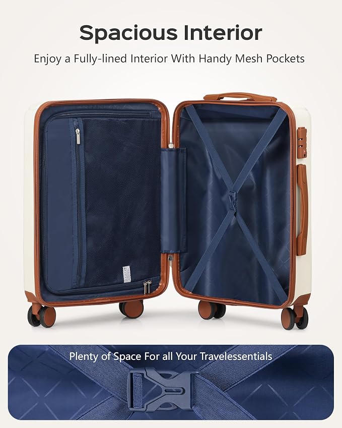 28 inch Luggage Hardside and Lightweight Suitcase - Image 6